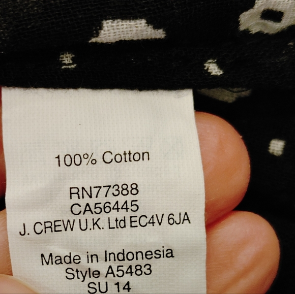 JCREW SWIM COVERUP TUNIC, BLACK S - Picture 11 of 11